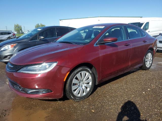 Sedans CHRYSLER 200 2016 Czerwony