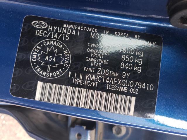 2016 HYUNDAI ACCENT SE  