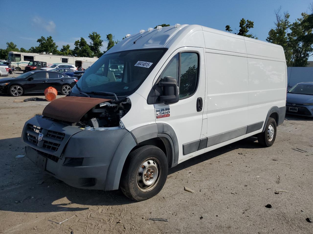 2017 Ram Promaster 2500 2500 High VIN: 3C6TRVDG3HE531808 Lot: 66414815