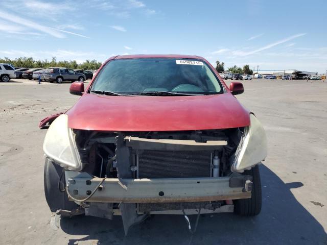  NISSAN VERSA 2014 Red