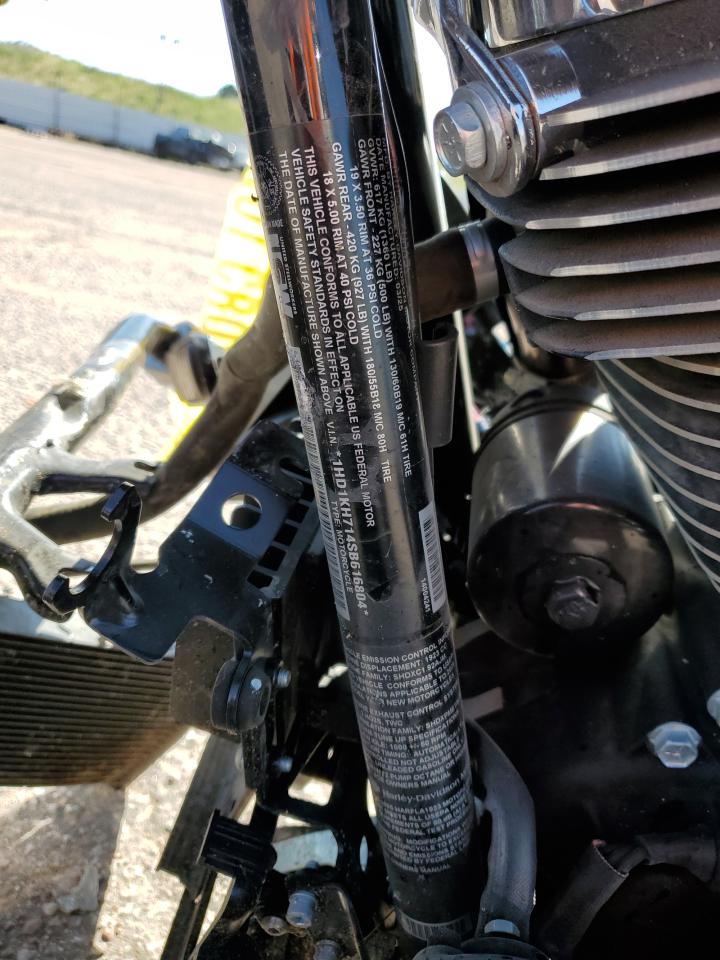 2025 Harley-Davidson Fltrx VIN: 1HD1KH714SB616804 Lot: 63068795