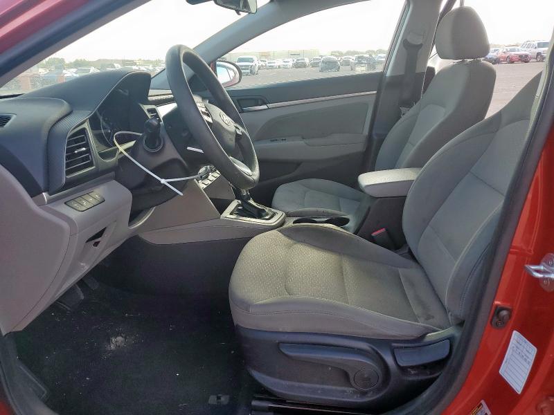  HYUNDAI ELANTRA 2020 Czerwony