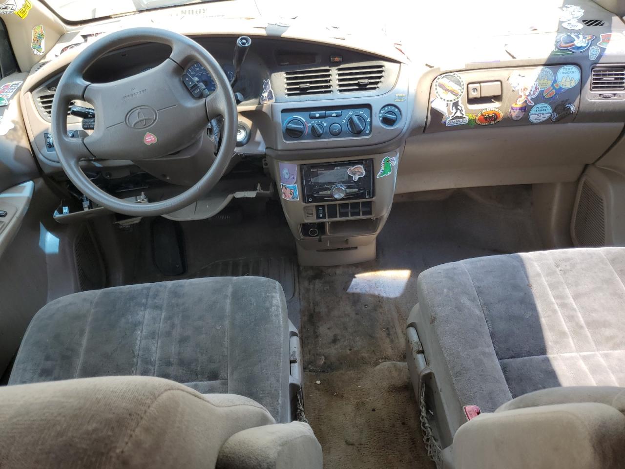 2001 Toyota Sienna Le VIN: 4T3ZF13C61U392142 Lot: 61845955