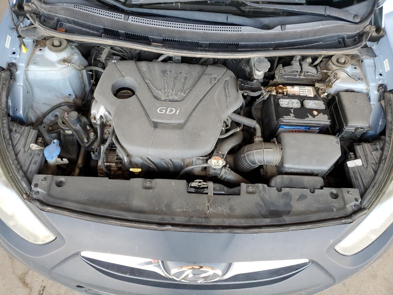 2013 Hyundai Accent Gls VIN: KMHCT5AE0DU086836 Lot: 63597465