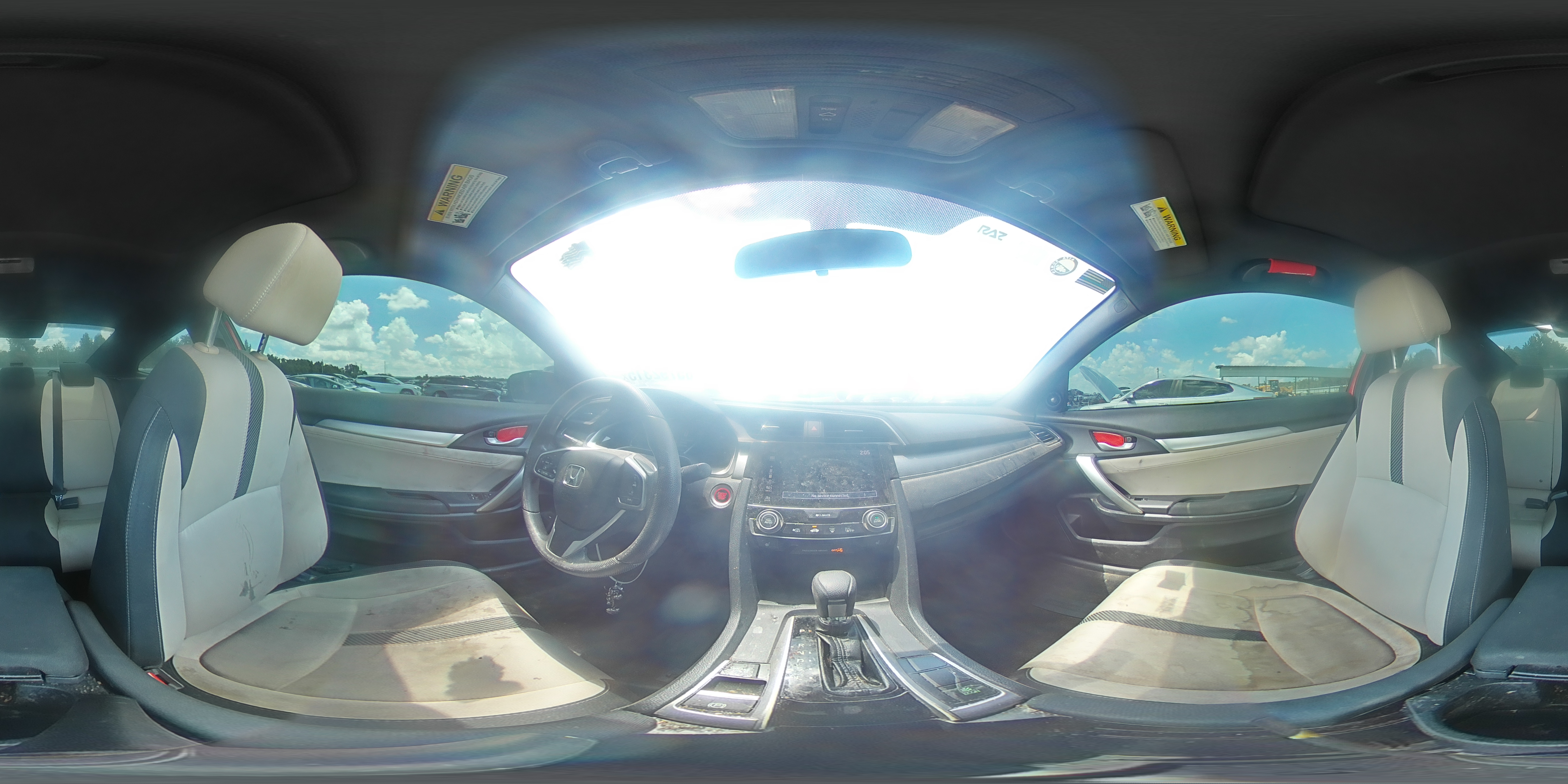 2017 Honda Civic Ex VIN: 2HGFC3B31HH360347 Lot: 65792315