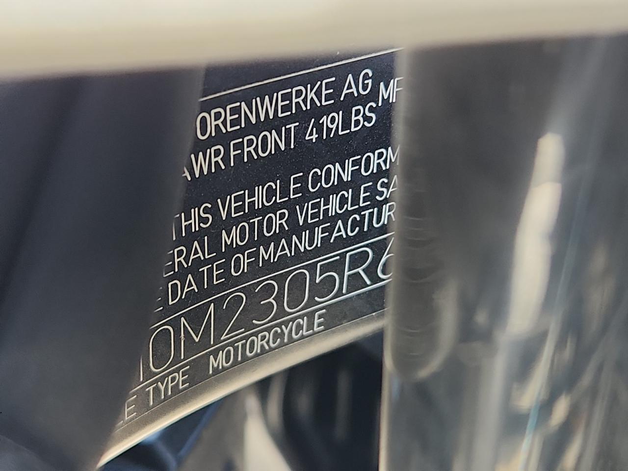 2024 BMW R 1300 Gs VIN: WB10M2305R6J13851 Lot: 64290995