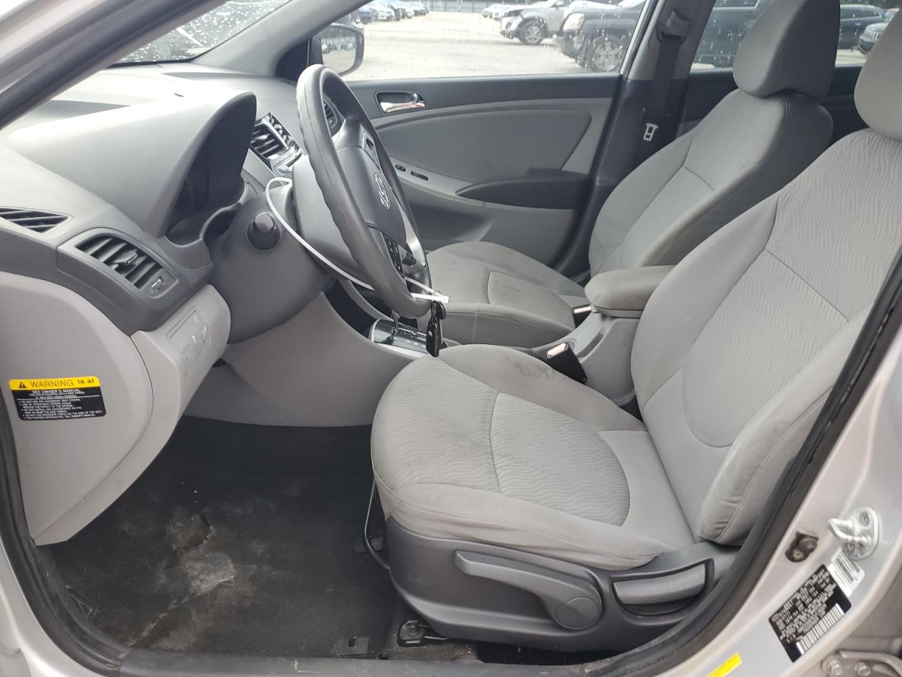 2012 Hyundai Accent Gls VIN: KMHCU4AE5CU116029 Lot: 65004895