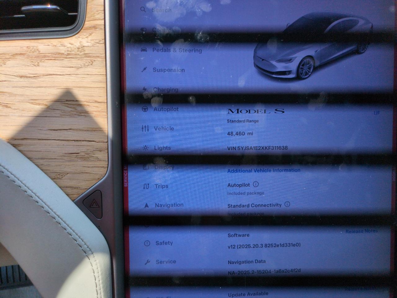 2019 Tesla Model S VIN: 5YJSA1E2XKF311638 Lot: 64451935