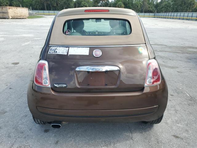 Cabriolets FIAT 500 2013 Brązowy