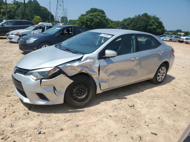  TOYOTA COROLLA 2015 Srebrny
