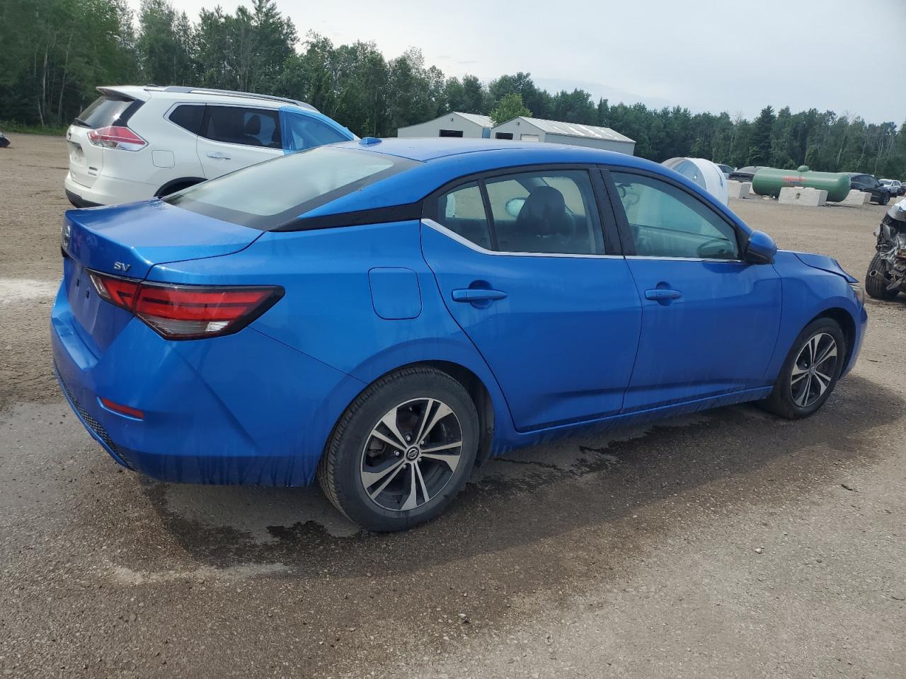 2022 Nissan Sentra Sv blue null gas 3N1AB8CV7NY272453 photo #4