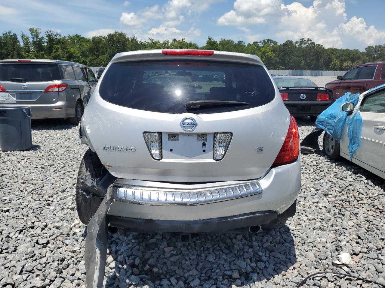 2007 Nissan Murano Sl VIN: JN8AZ08T67W530154 Lot: 64384495