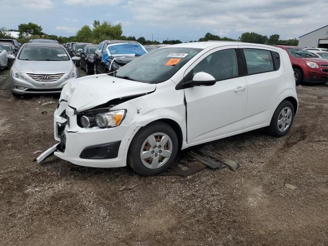  CHEVROLET SONIC 2015 White