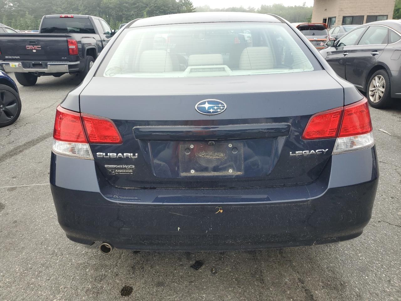 2013 Subaru Legacy 2.5I VIN: 4S3BMAA63D1006266 Lot: 64404485
