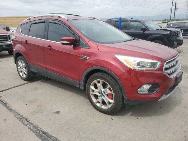  FORD ESCAPE 2017 Czerwony