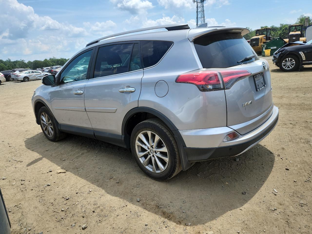 2017 Toyota Rav4 Limited silver suv gas 2T3DFREV8HW579707 photo #3
