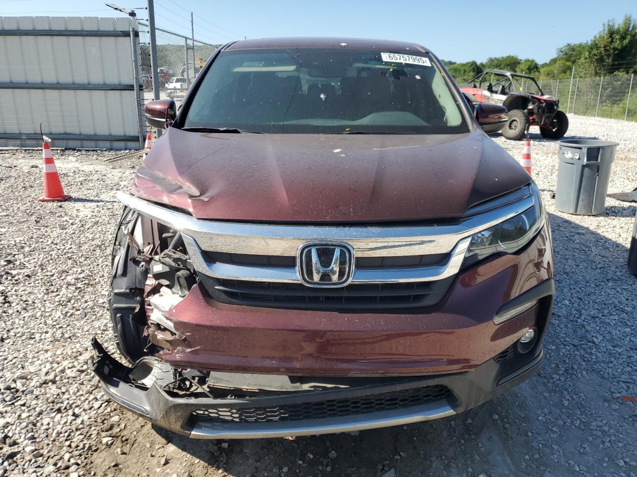 2019 Honda Pilot Exl VIN: 5FNYF6H43KB016497 Lot: 65757995