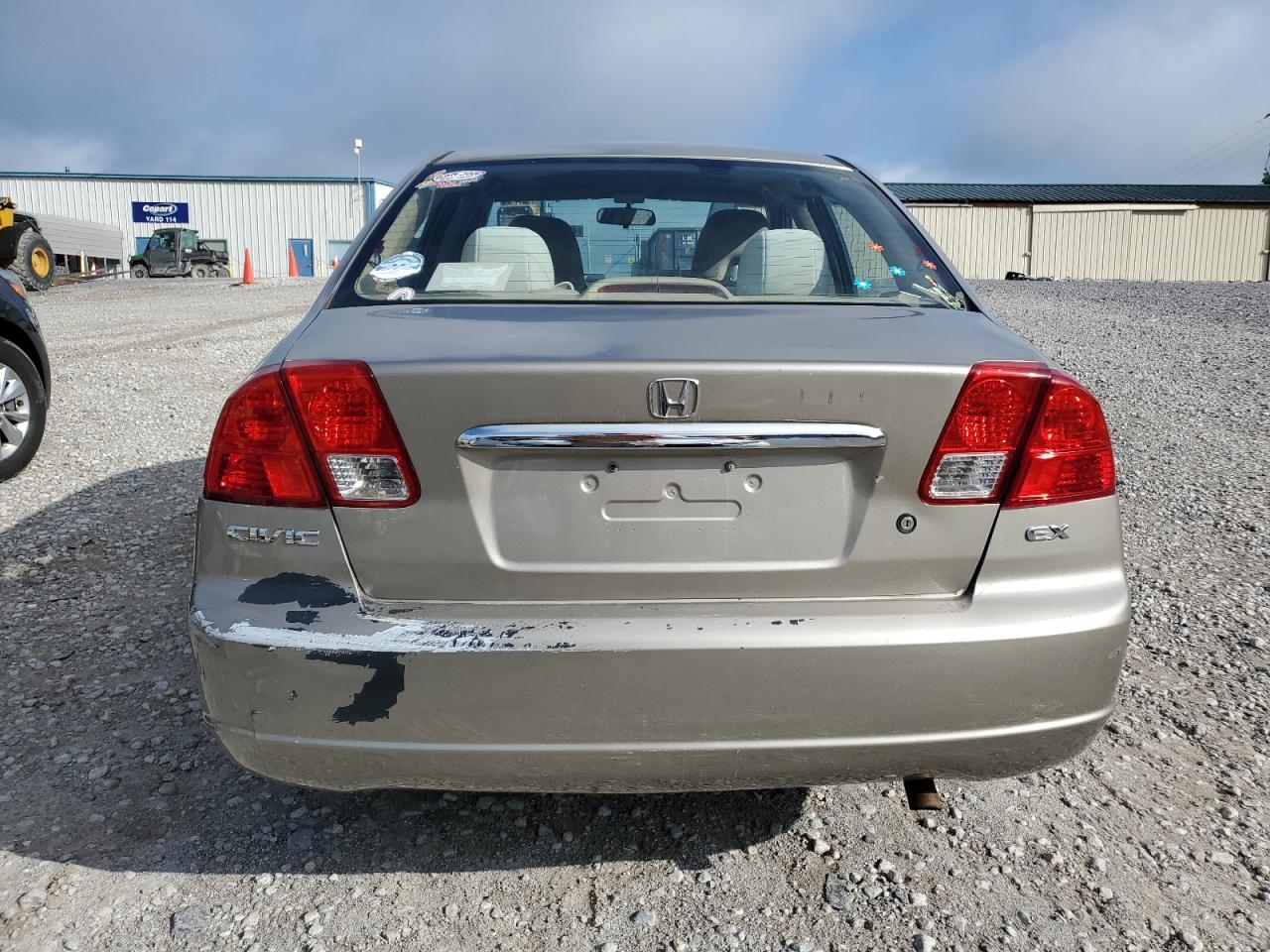 2003 Honda Civic Ex VIN: 2HGES26703H503142 Lot: 63656305