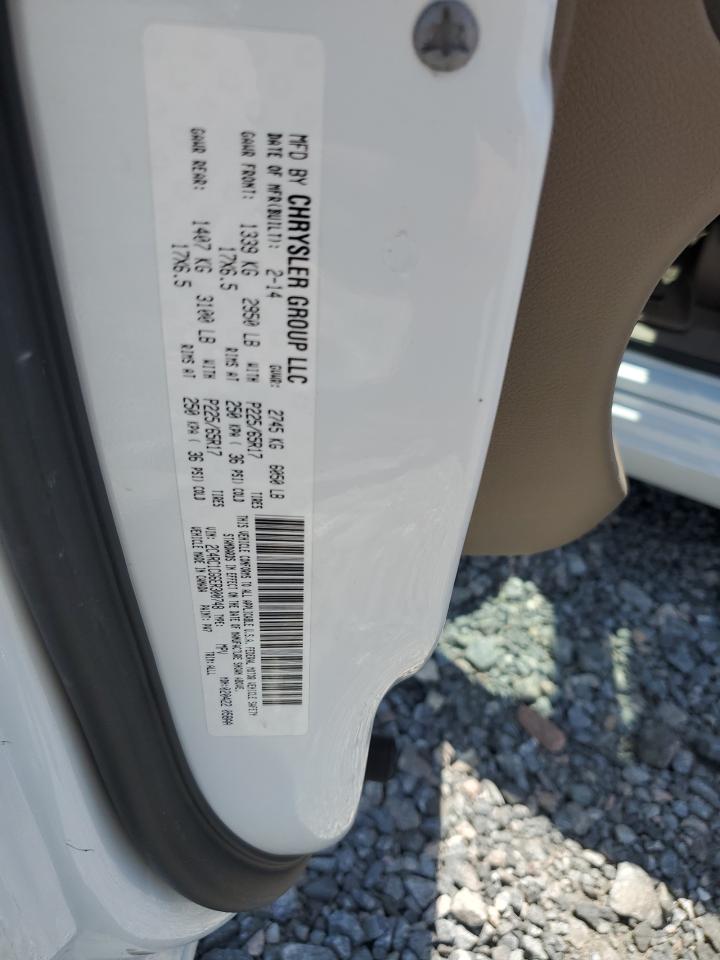 2014 Chrysler Town & Country Touring L VIN: 2C4RC1CG6ER300748 Lot: 65120605