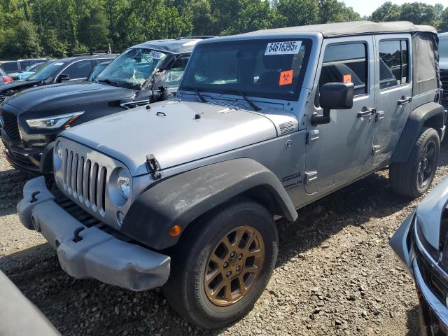 Parquets JEEP WRANGLER 2016 Srebrny