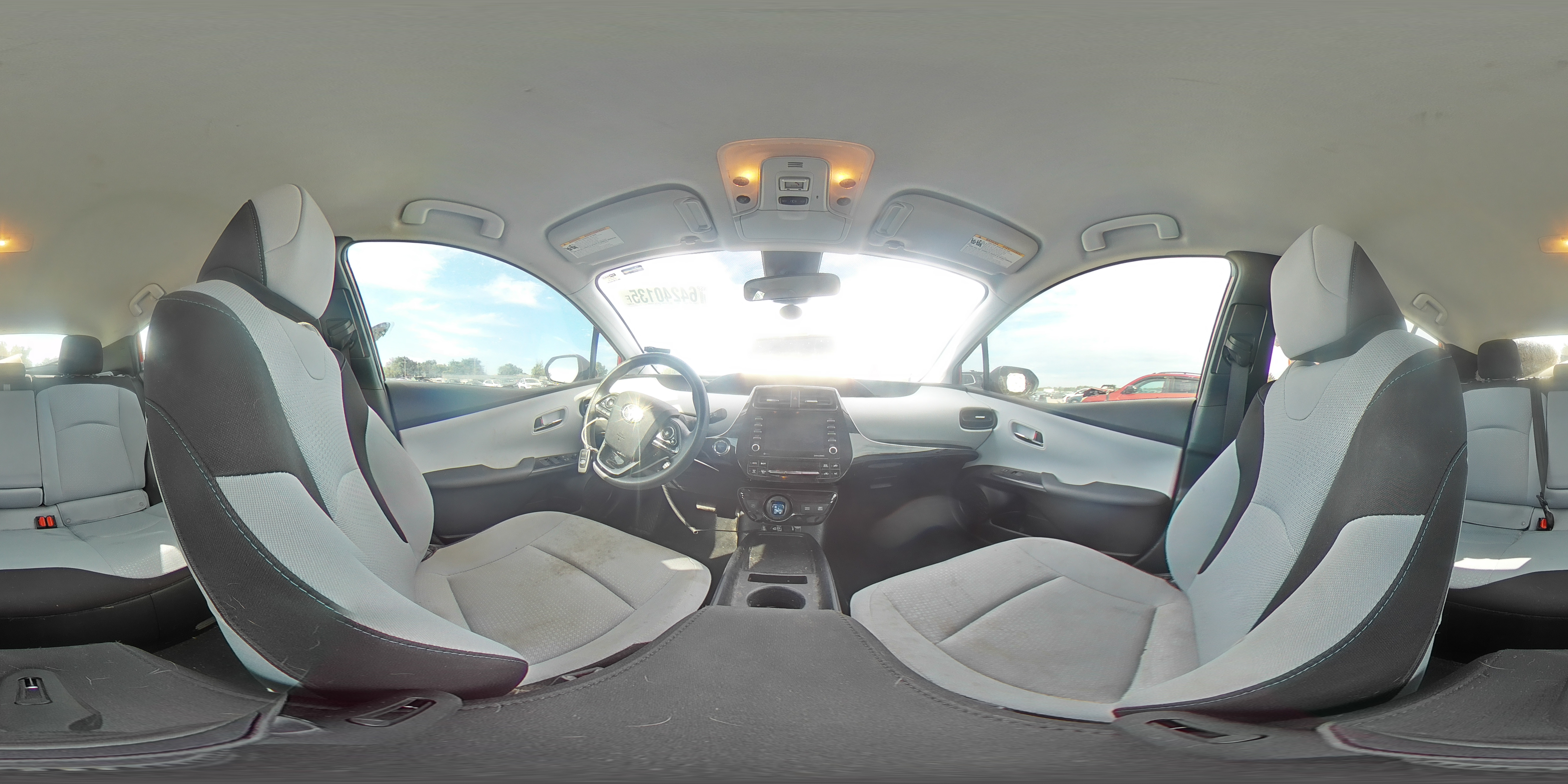 2022 Toyota Prius Night Shade VIN: JTDKAMFU4N3190236 Lot: 64240135
