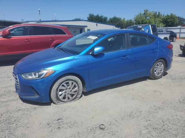  HYUNDAI ELANTRA 2017 Blue