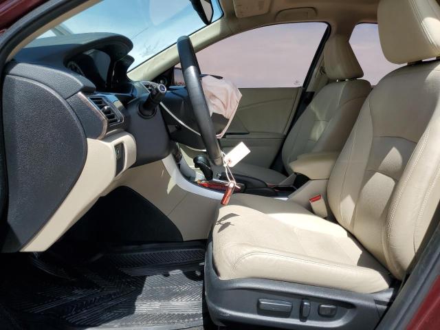  HONDA ACCORD 2017 Czerwony