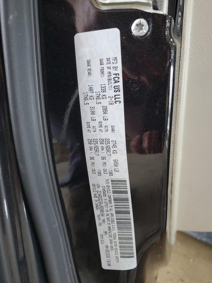 2018 Dodge Grand Caravan Sxt VIN: 2C4RDGCGXJR208164 Lot: 63676745
