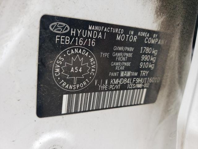 2017 HYUNDAI ELANTRA SE  