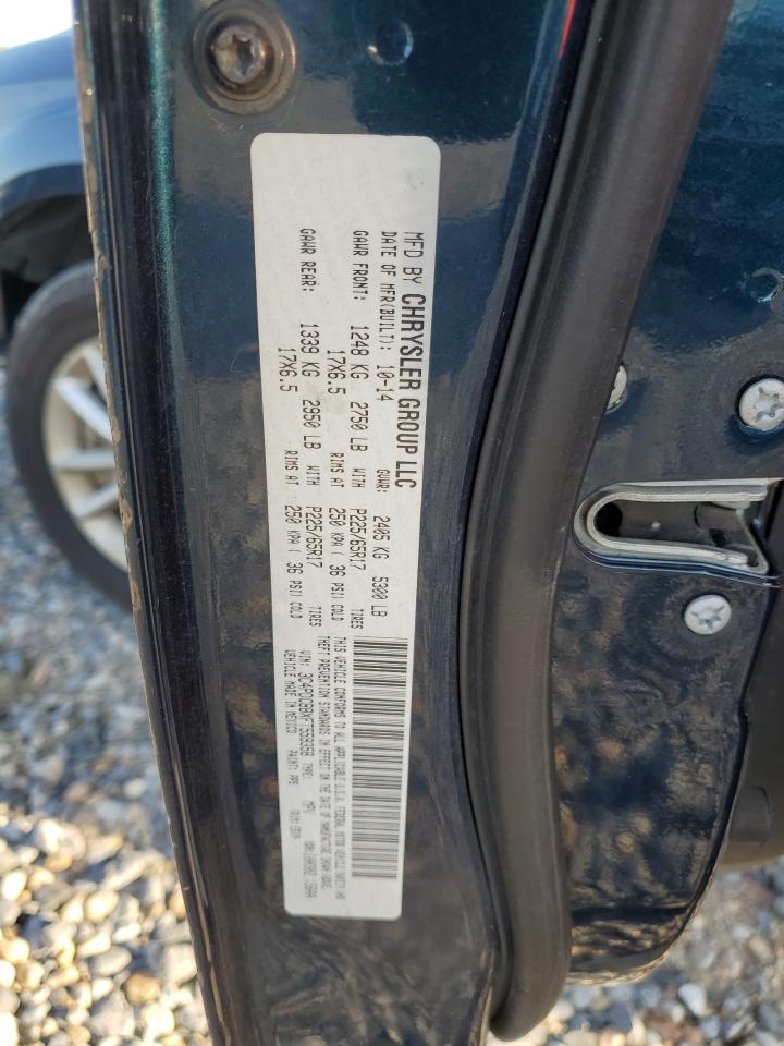 2015 Dodge Journey Sxt VIN: 3C4PDCBBXFT559358 Lot: 65035825