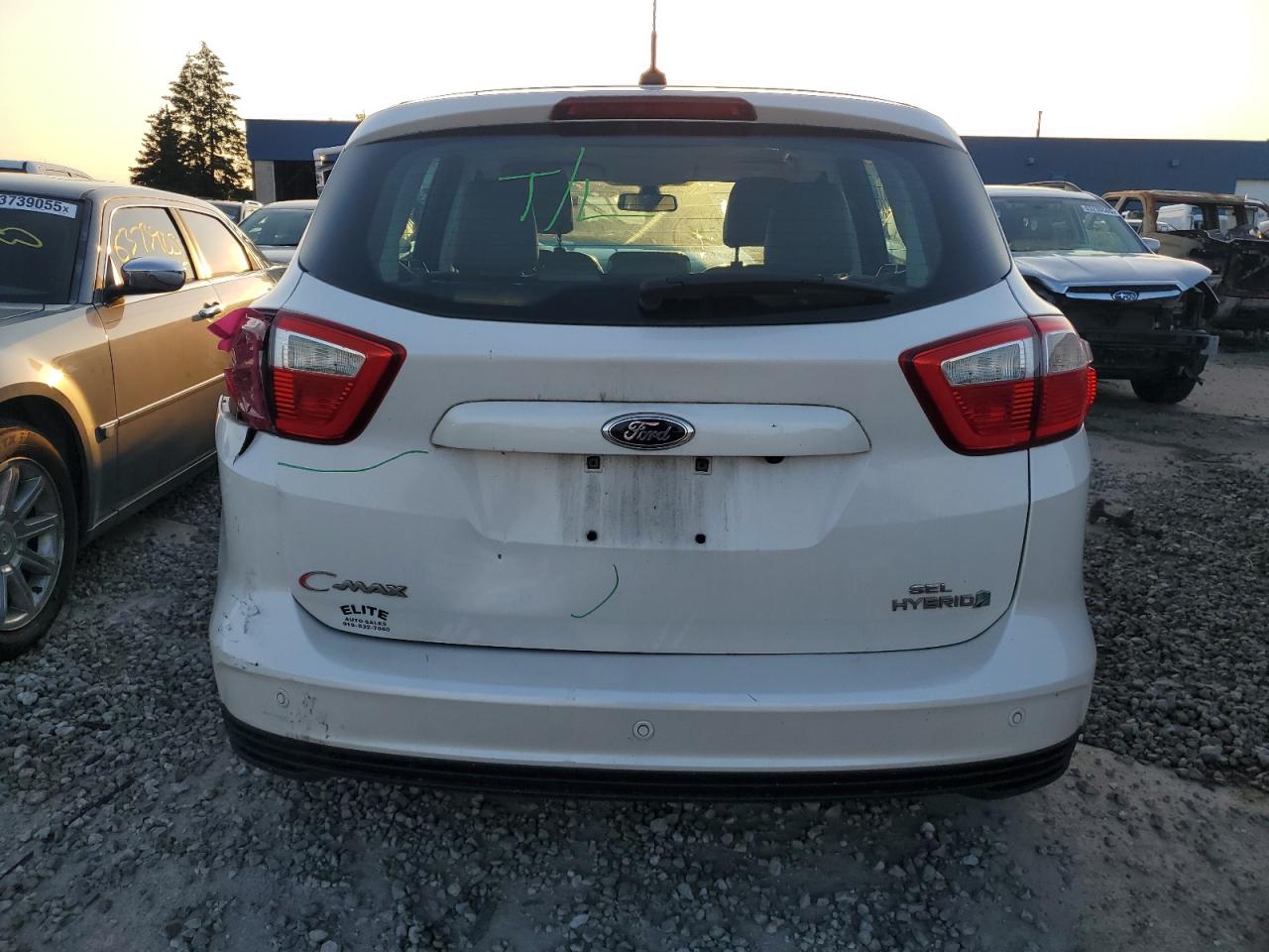 2013 Ford C-Max Sel VIN: 1FADP5BU8DL510262 Lot: 62742705