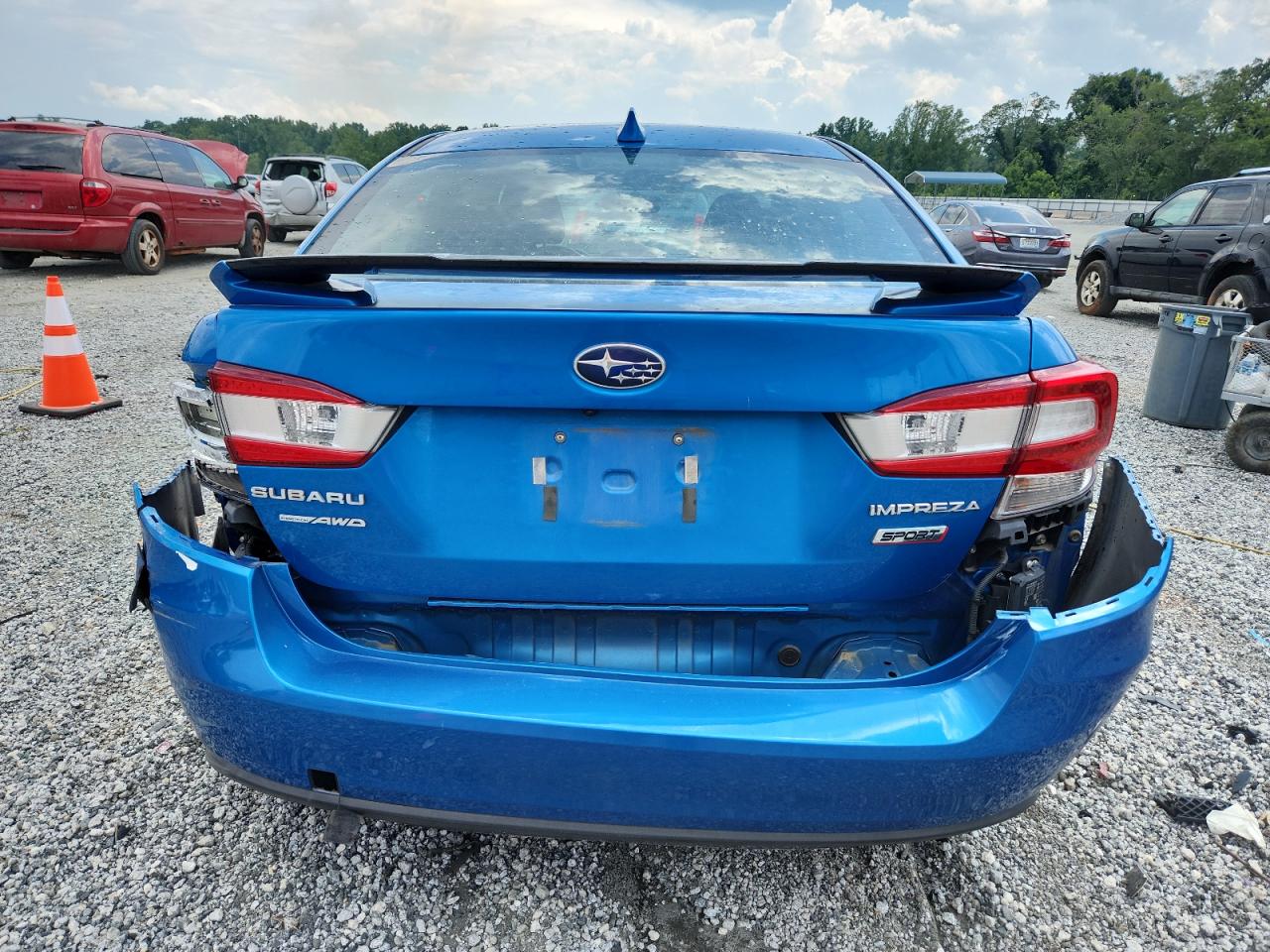 2022 Subaru Impreza Sport VIN: 4S3GKAM63N3603852 Lot: 62514665