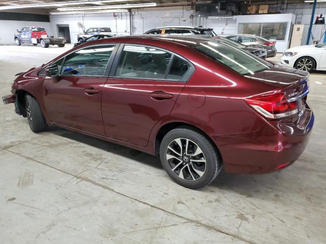  HONDA CIVIC 2015 Burgundy