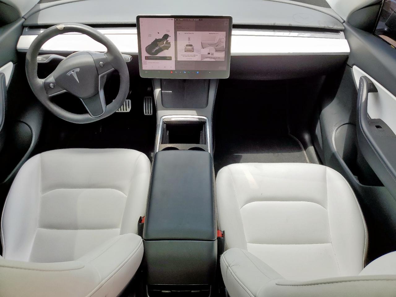 2021 Tesla Model Y VIN: 5YJYGDEF1MF252284 Lot: 63441345