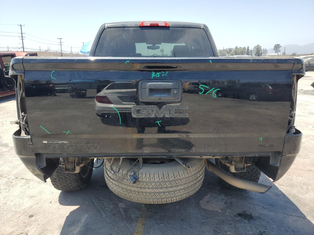 2015 GMC Sierra K1500 Sle VIN: 3GTU2UEC9FG197454 Lot: 63265015