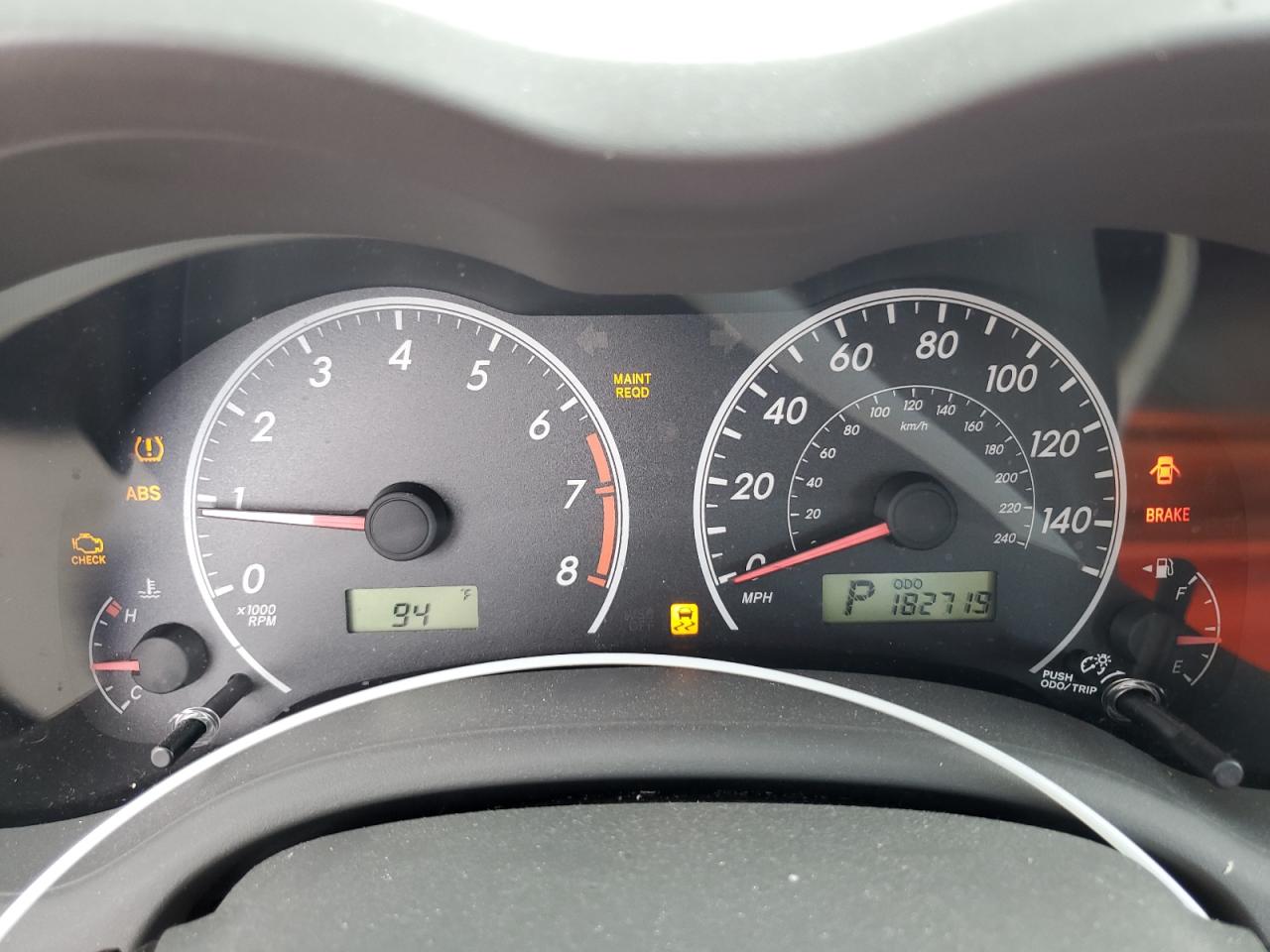 2010 Toyota Corolla Base VIN: 2T1BU4EE0AC526600 Lot: 64800455