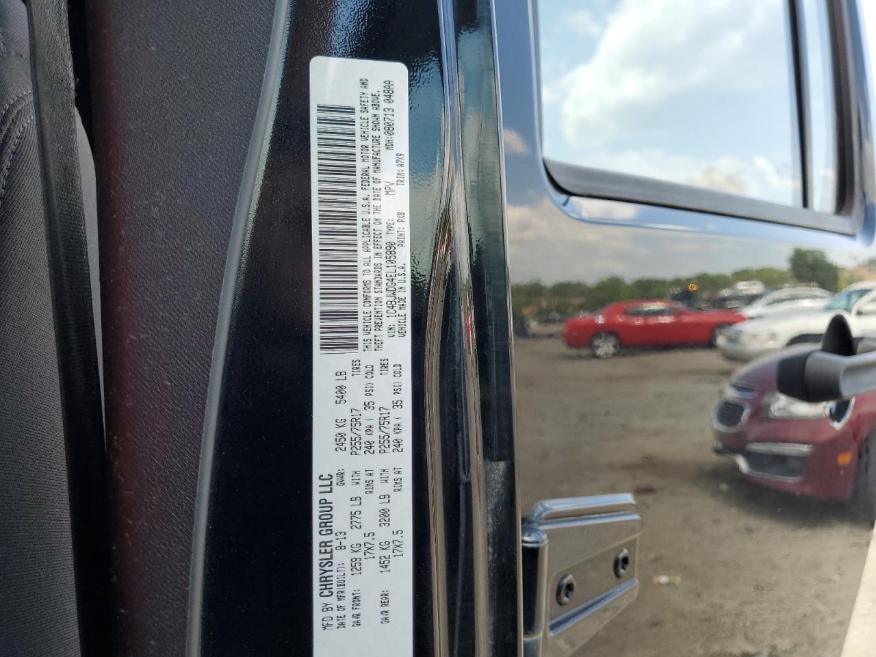 2014 Jeep Wrangler Unlimited Sport VIN: 1C4BJWDG4EL105890 Lot: 65014205