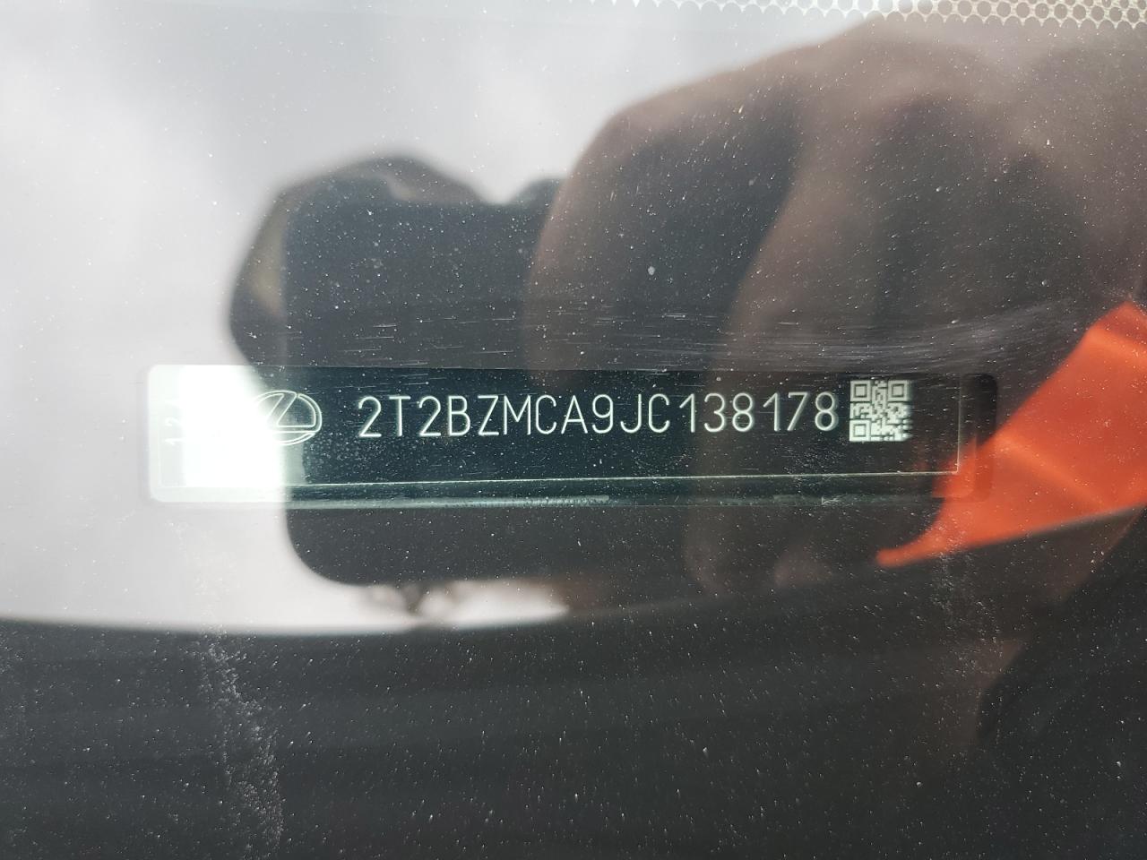 2018 Lexus Rx 350 Base VIN: 2T2BZMCA9JC138178 Lot: 65032235