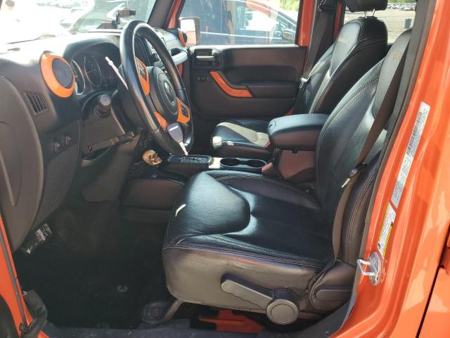  JEEP WRANGLER 2015 Pomarańczowy