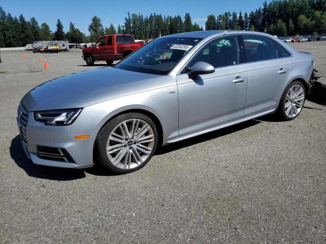 Sedans AUDI A4 2017 Srebrny