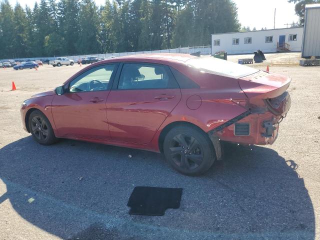  HYUNDAI ELANTRA 2021 Красный