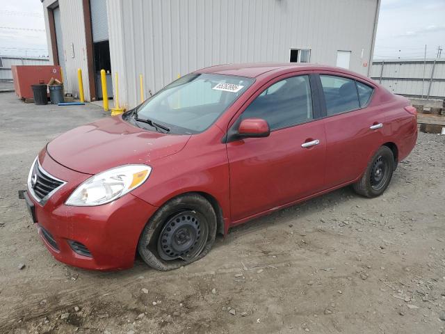  NISSAN VERSA 2012 Red