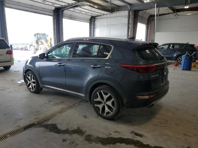  KIA SPORTAGE 2017 Синий