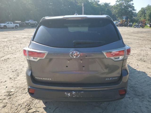  TOYOTA HIGHLANDER 2016 Charcoal