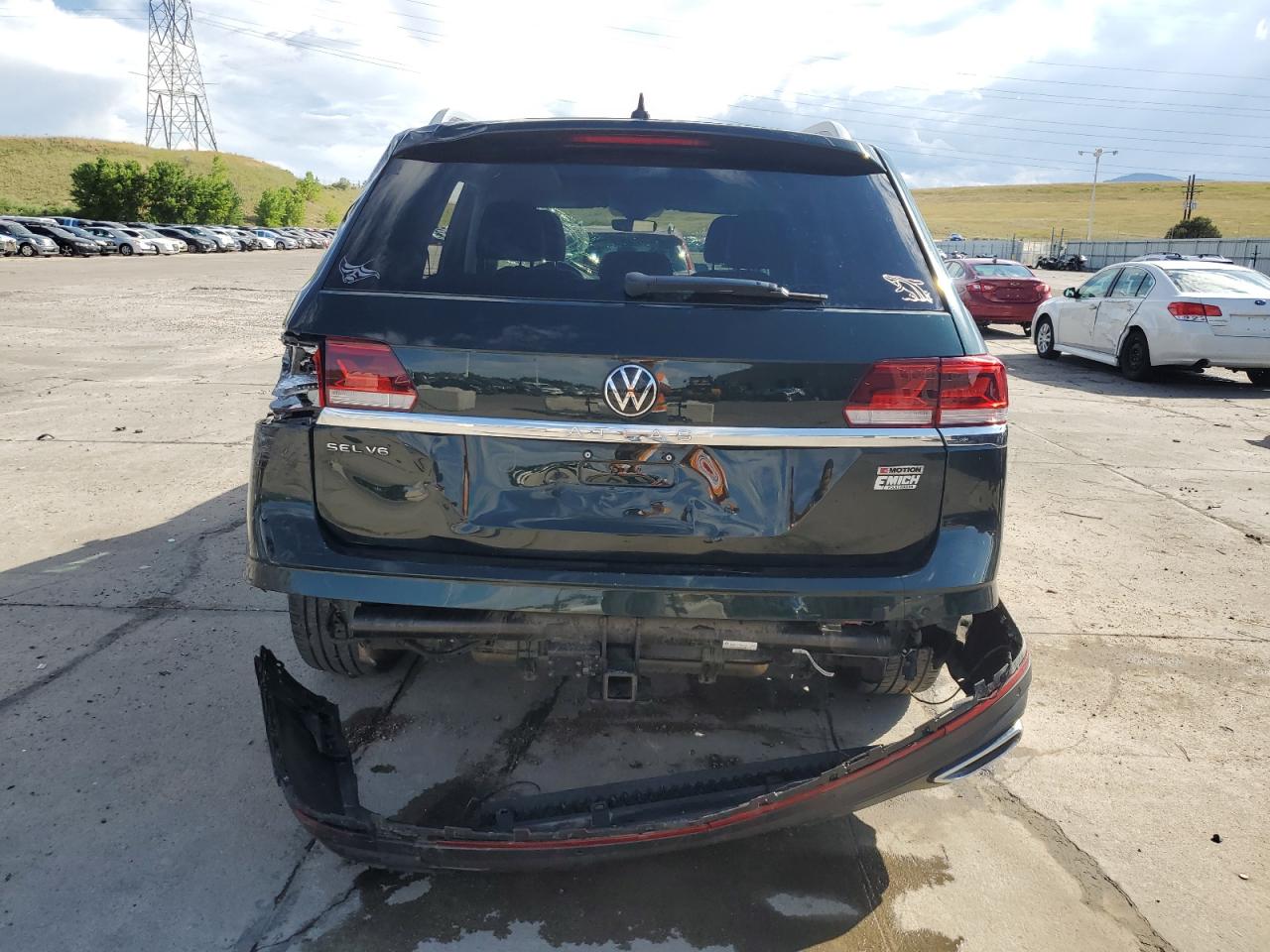 2021 Volkswagen Atlas Sel Premium VIN: 1V2TR2CAXMC521734 Lot: 63800345
