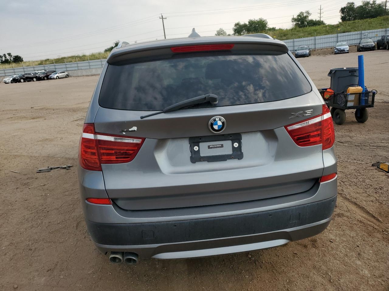 2013 BMW X3 xDrive28I VIN: 5UXWX9C51D0A27443 Lot: 65078025