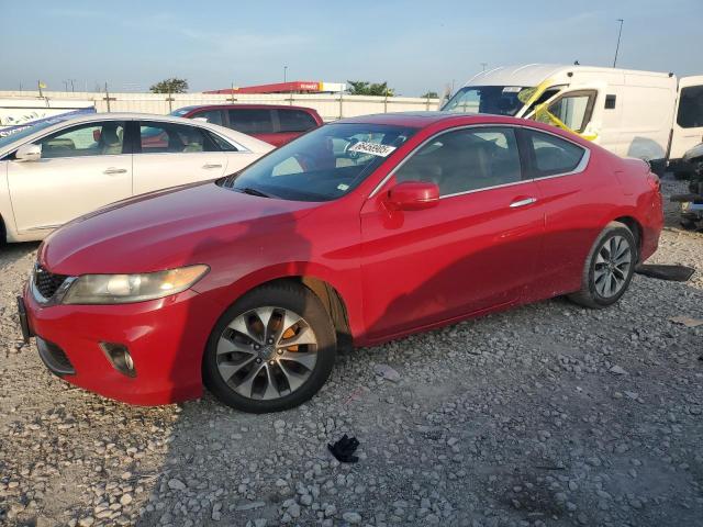  HONDA ACCORD 2013 Czerwony