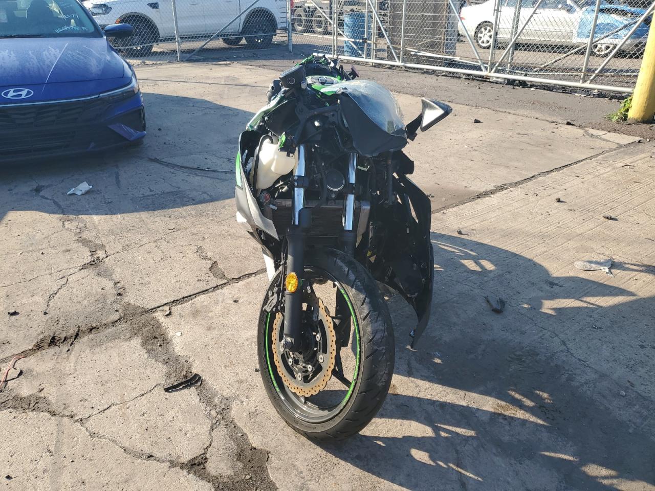 2022 Kawasaki Ninja 400 at PA - Chalfont, Copart lot 63203525