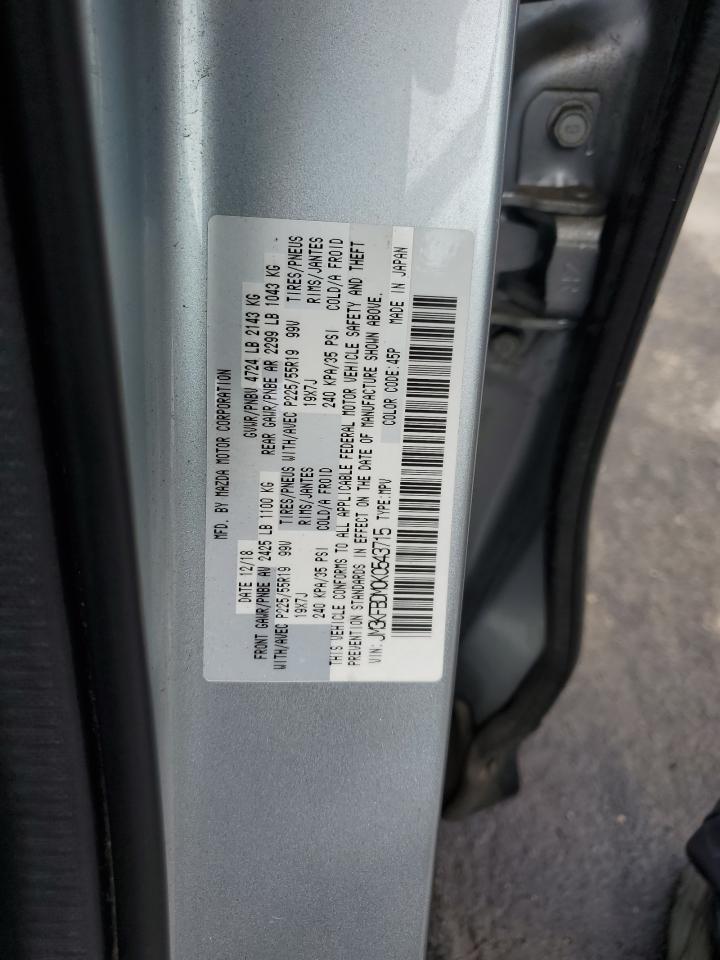 2019 Mazda Cx-5 Grand Touring VIN: JM3KFBDM0K0543715 Lot: 64685015