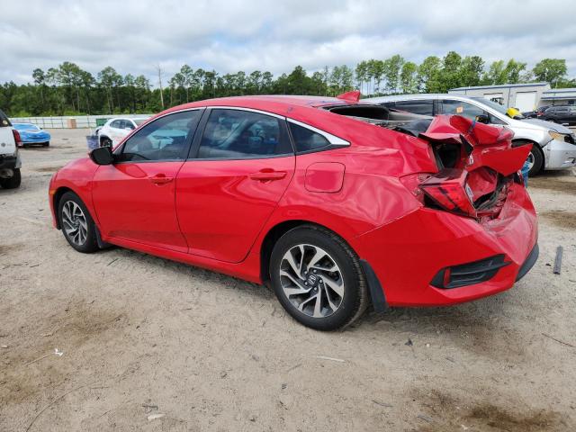 Sedans HONDA CIVIC 2017 Czerwony